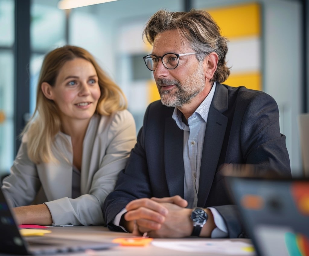 HR professional in gesprek